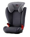 Детское автокресло Romer&Britax Kid II Black Series (Storm Grey Trendline
						
					) — Фото