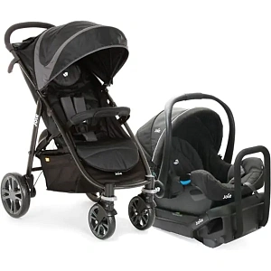 Детская коляска Joie Litetrax 4 Travel System 2 в 1, с автокреслом