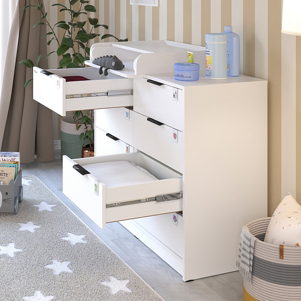 Детский пеленальный комод Pituso Kids Optimum фото 8
