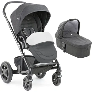 Детская коляска Joie Chrome DLX with Carry Cot Pavement Stroller 2 в 1