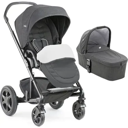 Детская коляска Joie Chrome DLX with Carry Cot Pavement Stroller 2 в 1