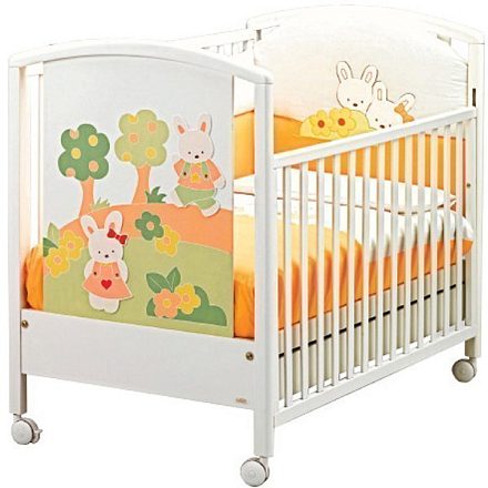 Детская кроватка Mibb Poppi Coniglietti, ящик
