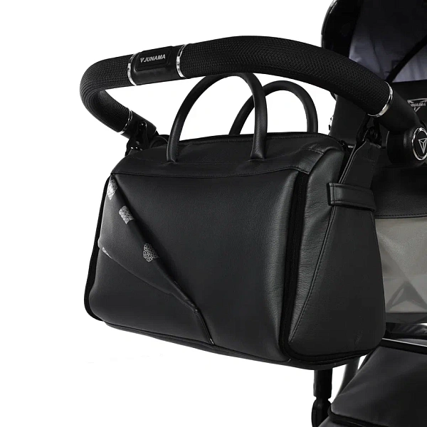 Детская коляска Junama Glow V2 3 в 1 на серебряной раме фото 9