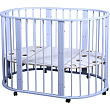 Овальная детская кроватка Nastella Baby Molly 7 в 1 без маятника - Фото