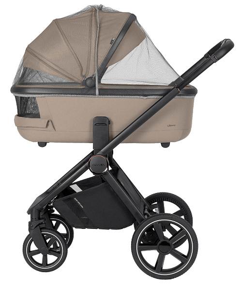 Детская коляска Carrello Ultimo CRL-6528 2 в 1 на черной раме фото 2