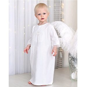 Крестильная рубашка для мальчика Makkaroni Kids Антон