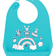 Нагрудник силиконовый Happy Baby Bib Pocket (16006) - Фото
