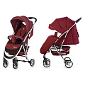 Детская прогулочная коляска Carrello Gloria CRL-8506 (Rose Red
						
					) — Фото
