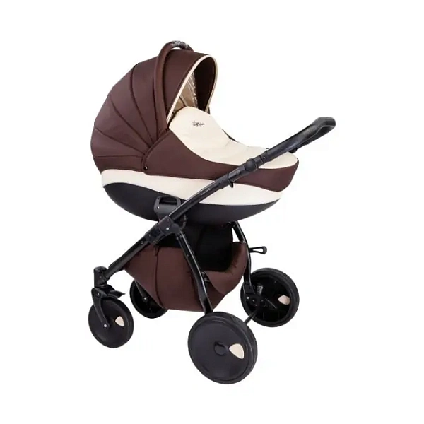 Детская коляска Tutis Zippy New Leather 3 в 1 эко кожа фото 11