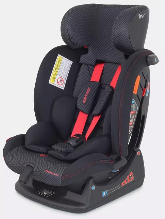 Детское автокресло Rant Matrix Racing Line — как выглядит в жизни