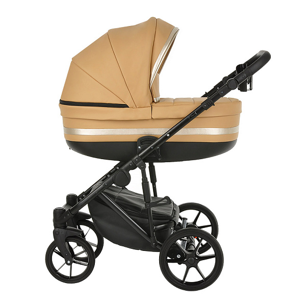 Детская коляска Pituso Luna 2 в 1, 100% экокожа фото 1