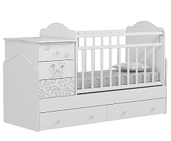 Детская кроватка-трансформер Indigo Fattoria Universal