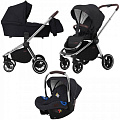 Детская коляска Carello Epica CRL-8515 3 в 1 (Space Black
						
					) — Фото