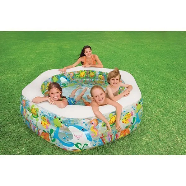 Надувной бассейн Intex Интекс Аквариум с56493 фото 4