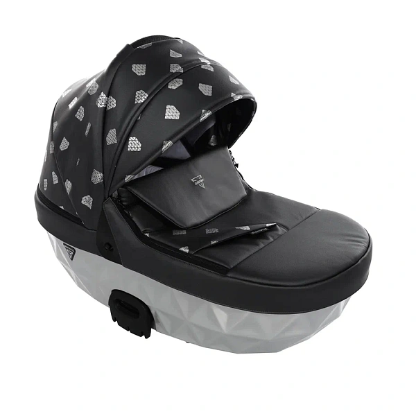 Детская коляска Junama Glow V2 2 в 1 на серебряной раме фото 11