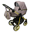 Детская коляска BeBe-Mobile Gusto Special Edition Deluxe 3 в 1, эко-кожа - Фото