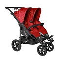 Детская прогулочная коляска для двойни TFK Twin Trail (T-TWT-345 Tango Red
						
					) — Фото