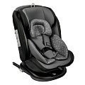 Детское автокресло Indigo Advanced Isofix (серый-черный
						
					) — Фото