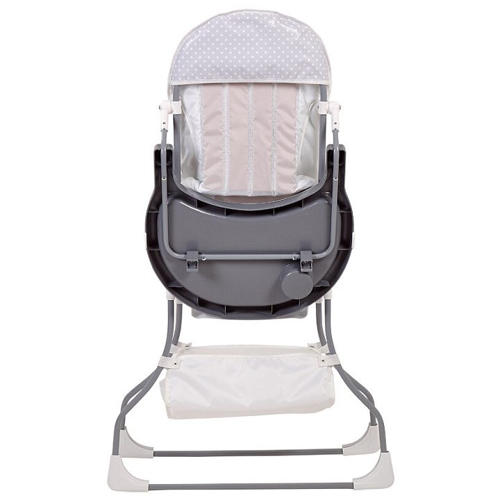 Стульчик для кормления Polini Kids 252 Горошек — как выглядит в жизни