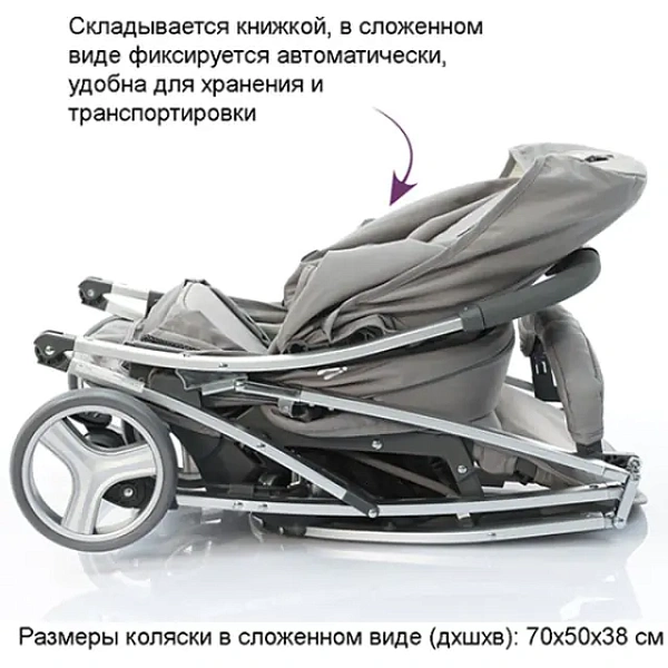 Детская прогулочная коляска Asalvo Yiyi фото 8