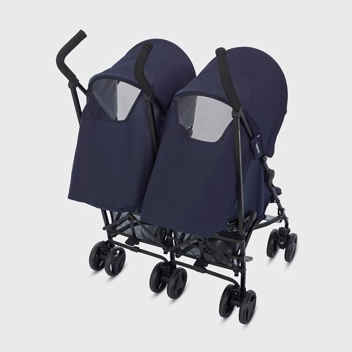 Детская прогулочная коляска для двойни Inglesina Twin Swift — как выглядит в жизни