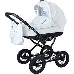 Детская коляска AroTeam Cocoline Prima 18 2 в 1, эко-кожа