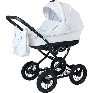 Детская коляска AroTeam Cocoline Prima 18 2 в 1, эко-кожа