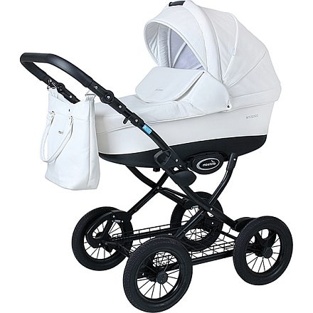 Детская коляска AroTeam Cocoline Prima 18 2 в 1, эко-кожа