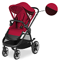 Детская прогулочная коляска Cybex Balios M (Rebel Red
						
					) — Фото