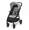 Детская прогулочная коляска Baby Design Look 2021 (silver gray
						
					) — Фото