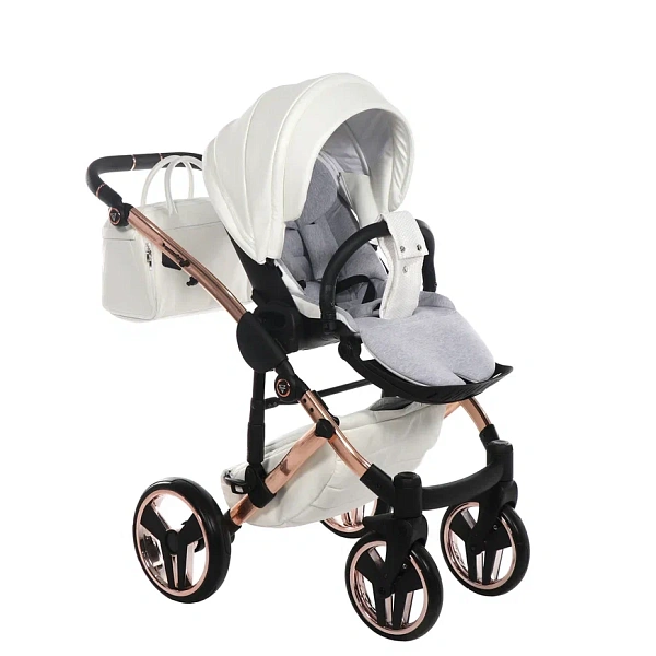 Детская коляска Junama Diamond Individual V2 2 в 1 на медной раме фото 10