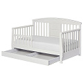 Подростковая кровать Giovanni Forte 150 х 70 см (White) — Фото