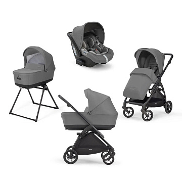 Детская коляска Inglesina Electa System Quattro 4 в 1 на шасси Electa Black