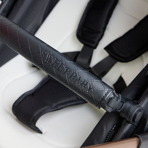 Детская коляска-трансформер Sweet Baby Ranger 2 в 1 на золотой раме фото 12