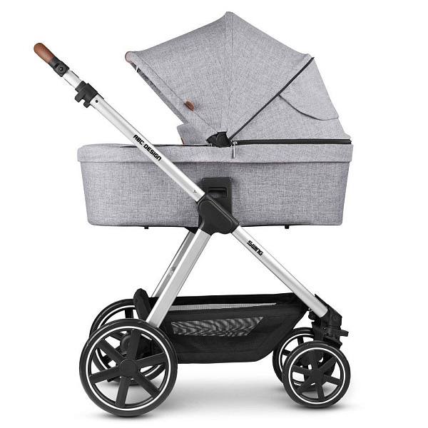 Детская коляска ABC-Design Swing 2 в 1 на белой раме фото 1