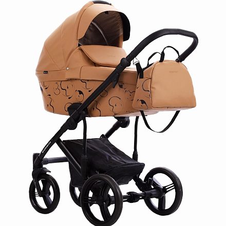 Детская коляска Bebetto Magnum Light SE Pro 2 в 1 на черной раме