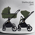Детская коляска Sweet Baby Stella Plus 2 в 1 (Green
						
					) — Фото