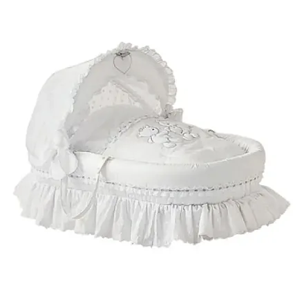 Детская кроватка Italbaby люлька Principini белая 230,0038-5