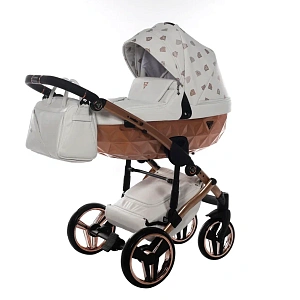 Детская коляска Junama Glow V2 2 в 1 на медной раме