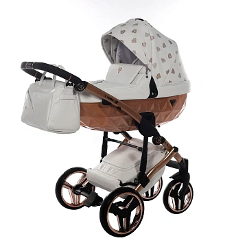 Детская коляска Junama Glow V2 2 в 1 на медной раме