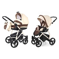 Детская коляска Esspero Newborn Lux 2 в 1, шасси Beige