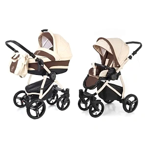 Детская коляска Esspero Newborn Lux 2 в 1, шасси Beige