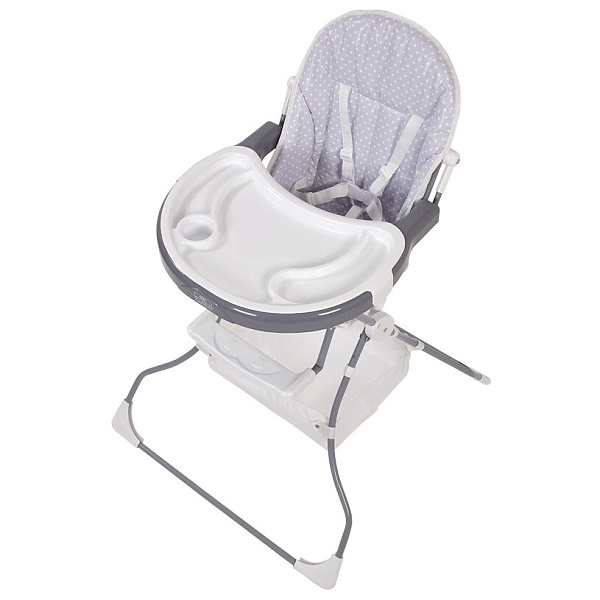 Стульчик для кормления Polini Kids 252 Горошек фото 4
