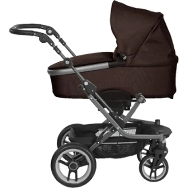 Детская коляска Teutonia Mistral S V4 Titanium Теутония Мистраль С В4 Титаниум 2 в 1 WHL3 HB с ручным тормозом фото 2