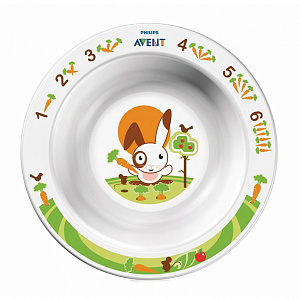 Глубокая тарелка Avent малая  арт.SCF706/00 6 м+