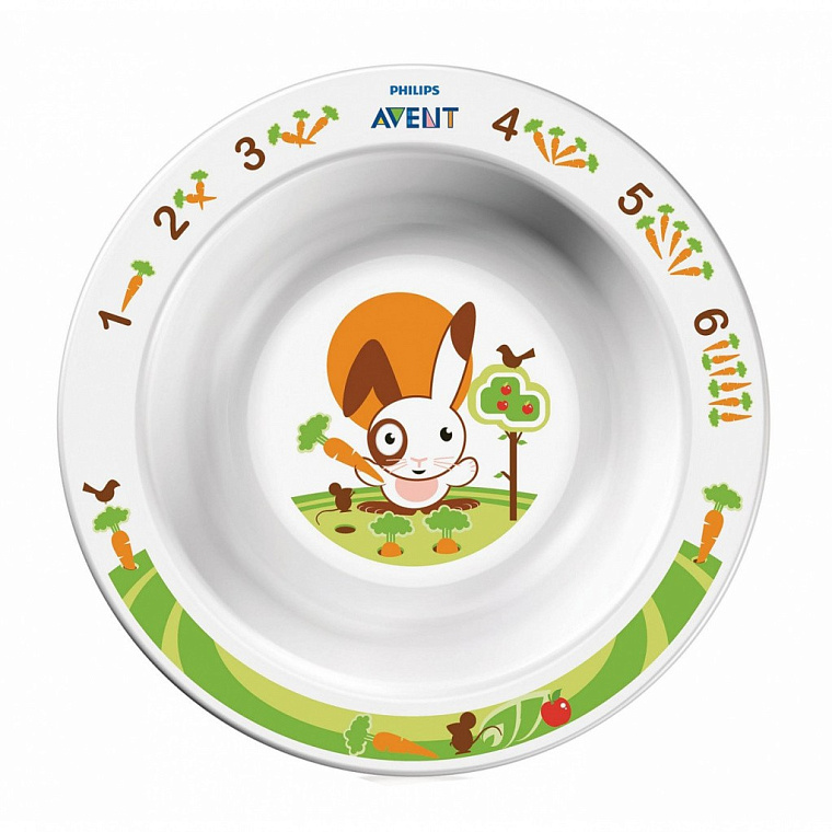 Глубокая тарелка Avent малая  арт.SCF706/00 6 м+
