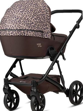 Детская коляска Tutis Viva 6 Plus Wild Elegance 2 в 1, Wild Mocca