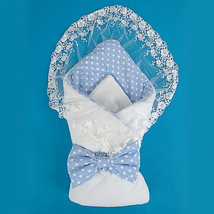 Комплект на выписку Pituso Little Princess, 4 предмета — как выглядит в жизни
