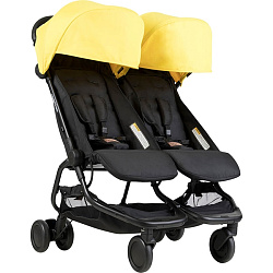Коляска для путешествий с двойней Mountain Buggy Nano Duo