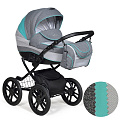 Детская коляска Indigo 17 S Plus 2 в 1, эко-кожа, колеса 14'' (05Special
						
					) — Фото